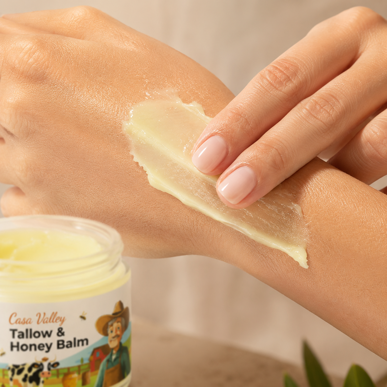 Tallow and Honey Balm
