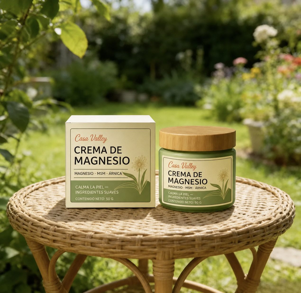 Crema Relajante de Magnesio