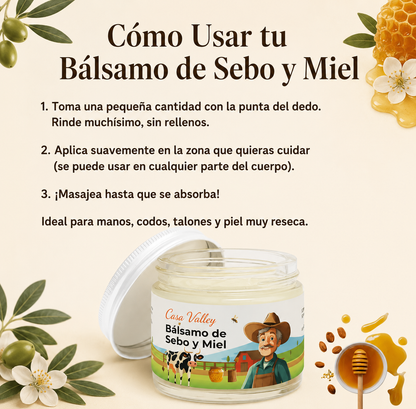 Tallow and Honey Balm